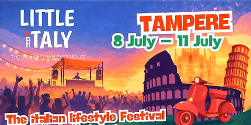 Little Italy Festival 2026 - Tampere X GranTerre Parmareggio