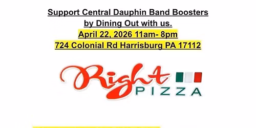 Right Pizza Dine Out Night 