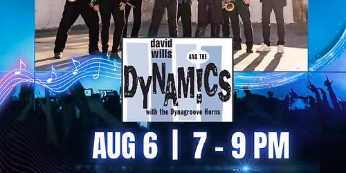 Killarney Summer Concert Series 2026 - David Wills & The Dynamics!