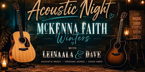 McKenna Faith Winters w\/ Leinaala & Dave at Bodacious Shops of Block 42