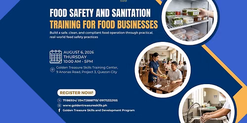 Food Safety and Sanitation Training for Food Business