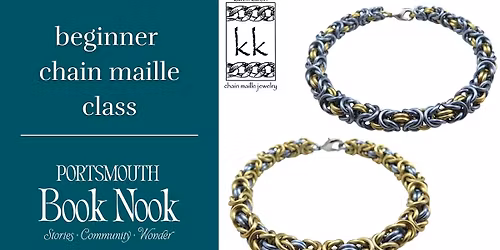 Beginner Chain Maille Class with Karen Karon