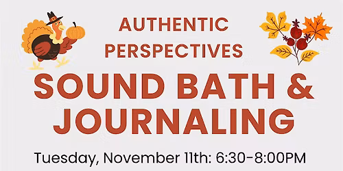 Sound Bath & Journaling