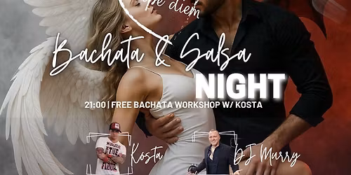 Bachata & Salsa Night | Free bachata workshop | 14 NOV
