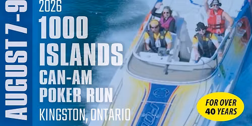 Poker Runs America's 40th Annual 1000 Islands Can\/Am Poker Run - Kingston