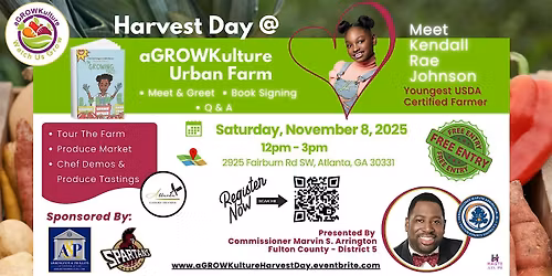 Harvest Day @ aGROWKulture Urban Farm