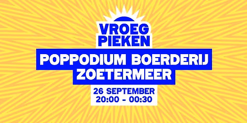Vroeg Pieken 