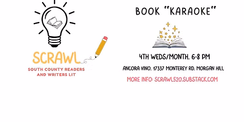 SCRAWL: Book Karaoke (Open Mic)