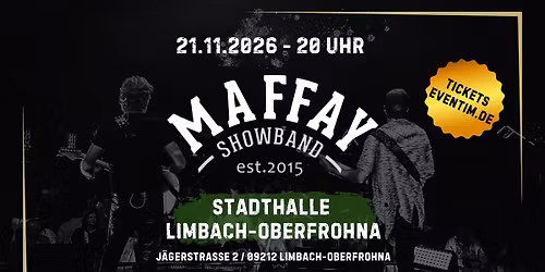 Maffay Show Band - Tribut an Peter Maffay \/\/ Limbach-Oberfrohna
