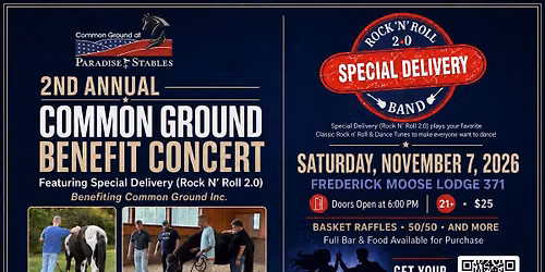 Common Ground Benefit Concert - Fundraiser