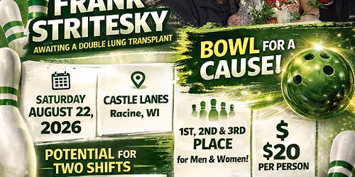 9-Pin Tap Bowling Benefit for Frank Stritesky