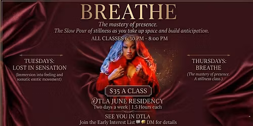 The Slow Pour: A June Residency in The Mastery of Presence