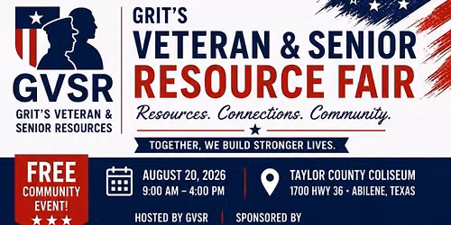 GRITs Veteran & Senior Resources Fair