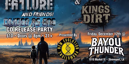 Critical Failure (& friends) "Divided As One" CD Release Party w\/ Embrace the Filth & Kings of Dirt