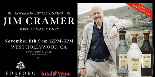 Jim Cramer (Mad Money Host) Bottle Signing!