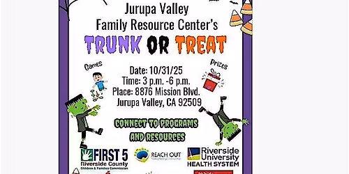 Trunk or Treat Jurupa Valley Family Resource Center
