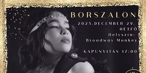 Egri Borszalon \u2013 2025.12.29. - Broadway Monkey Events Hall