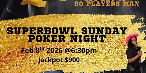 Super Bowl Sunday Poker Night