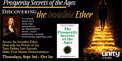 Prosperity Secrets of the Ages Class