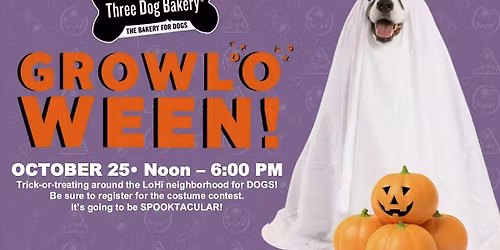 GROWL-O-WEEN.  Trick-or-treating for your DOG!
