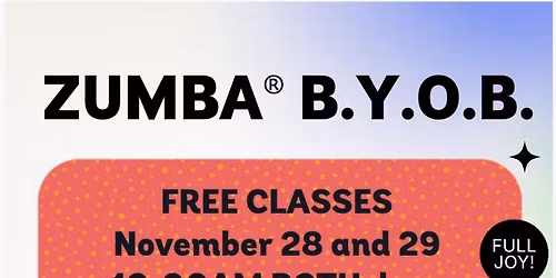 FREE Post Thanksgiving Classes