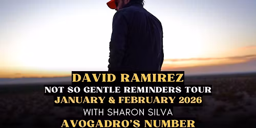 David Ramirez w\/ Sharon Silva: Presented by Mishawaka ***AT AVOGADRO'S NUMBER***