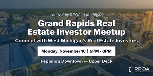 Grand Rapids Real Estate Investor Monthly Meetup