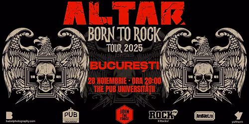 ALTAR_BORN TO ROCK Tour_BUCURE\u0218TI_The Pub Universit\u0103\u021bii