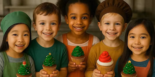 Kids Christmas Cupcakes Workshop (4-12 yo)