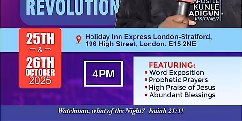 WATCHMEN'S INT'L CONFERENCE - LONDON CHAPTER 2025