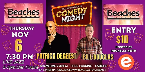 COMEDY NIGHT AT BEACHES!
