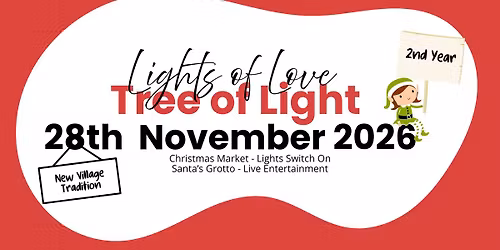 Belton Christmas Market & Lights of Love Tree of Light Switch On