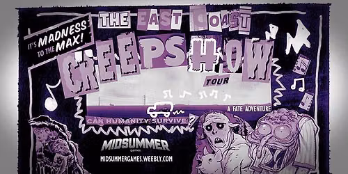 "The East Coast Creepshow Tour" @ Rogers Free Library