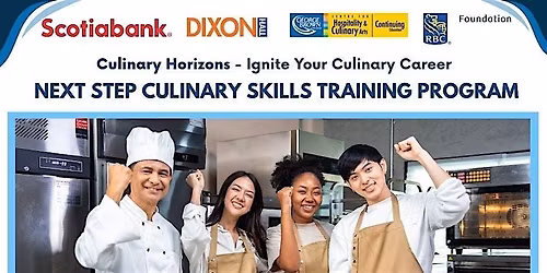 The Next Step Culinary Skill Training Program - FREE