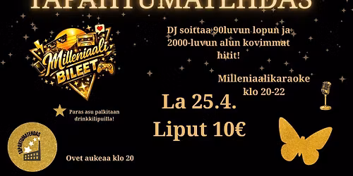 Milleniaalibileet Tapahtumatehtaalla