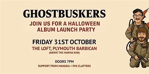 The Busketeers Halloween Spooktacular - Album Launch!