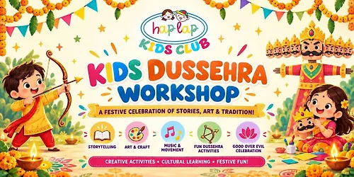 Kids Dussehra Workshop in Gurgaon