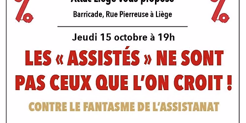 Contre le fantasme de l\u2019assistanat