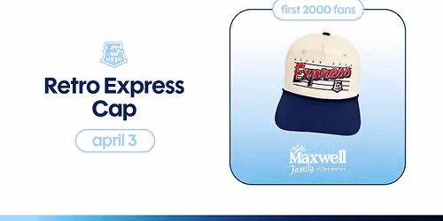 April 3: Retro Express Cap Giveaway