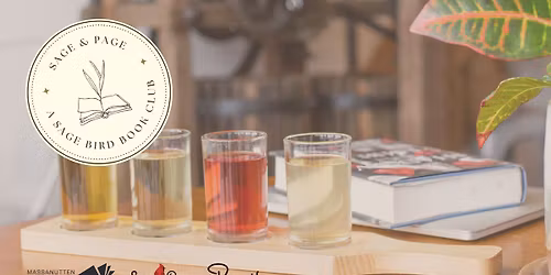 Sage & Page Book Club at Sage Bird Ciderworks with Massanutten Regional Library