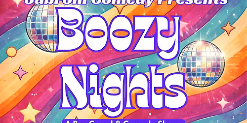 Boozy Nights! Disco Bar Crawl & Comedy Show