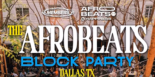 Afrobeats & Happiness at XOXO Dining Room