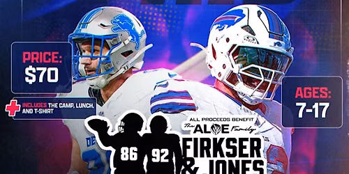 NFL Youth Camp at D1 Cool Springs benefitting The Aloe Family June 28th