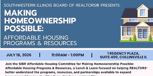 Making Homeownership Possible: Affordable Housing Programs & Resources: