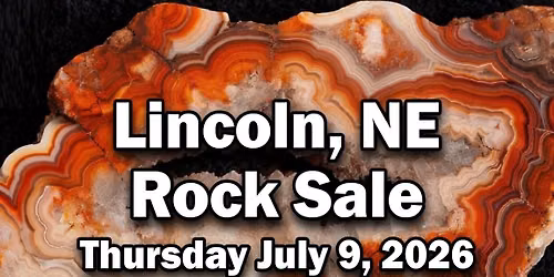 Gem Amethyst Rock Fossil Sale July 9 (9am - 5pm) - (Lincoln, NE) 
