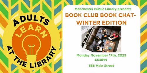 Book Club Book Chat- Winter Edition