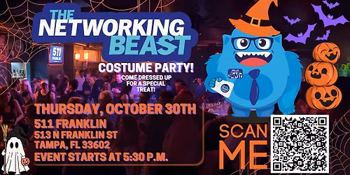 Networking Event & Business Card Exchange by The Networking Beast (TAMPA)