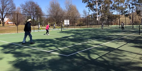 Monday Morning Tennis at Perthville Village Courts!