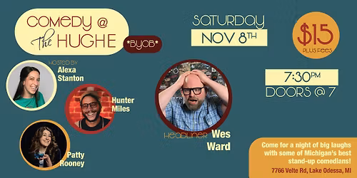 Comedy @ The Hughe