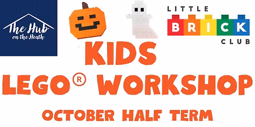 Kids Halloween Brick Building Workshop with LEGO\u00ae Bricks - SOLD OUT